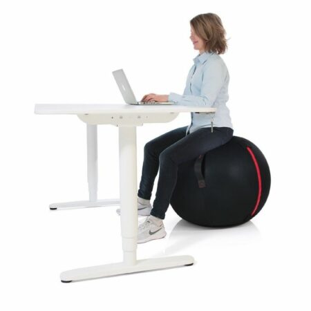Office Ball toimistopallo mahdollistaa ergonomisen istuma-asennon toimistossa tai kotona.
