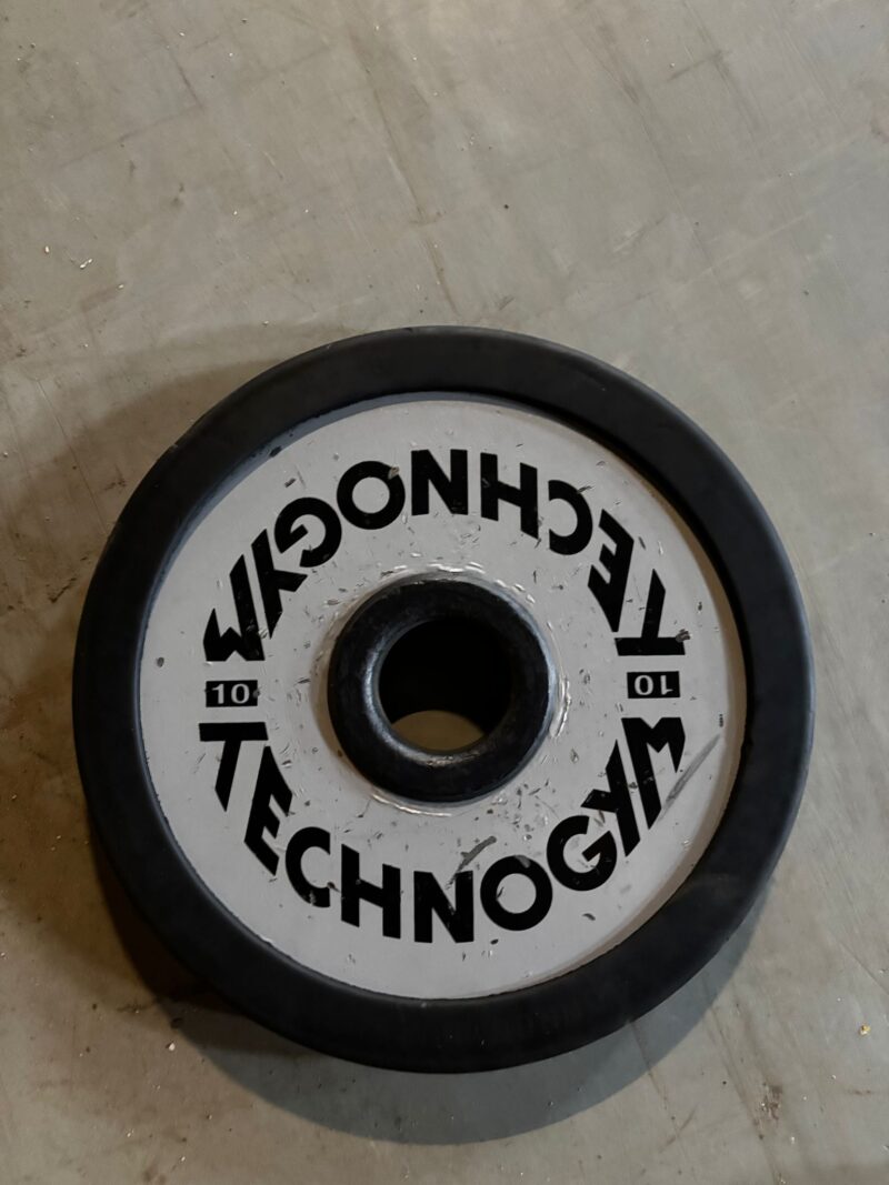 technogym 10 kg levypaino